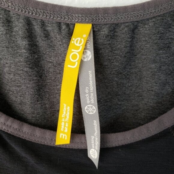 LOLE Performance Tunic Tank Top Mesh Overlay size M - Picture 4 of 10